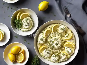 Baked Ricotta with Lemon and Herbs