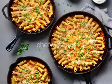 Baked Rigatoni with Bechamel Sauce