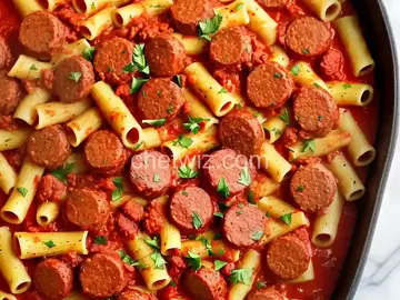 Baked Rigatoni with Sausage