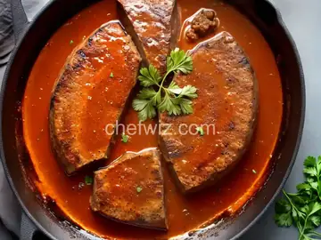 Baked Round Steak in Barbeque Sauce