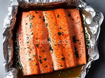 Baked Salmon in a Foil Packet