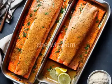 Baked Salmon with Coconut Crust