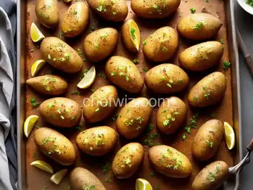 Baked Seasoned Potatoes and Onions