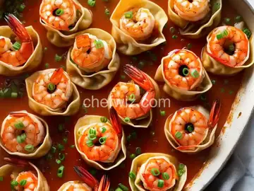 Baked Shrimp Wontons