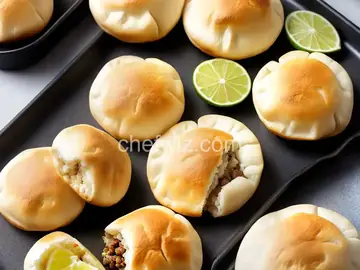 Baked Siopao (Filipino Meat Bun)