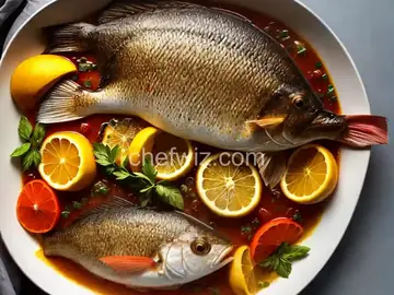 Baked Snapper with Citrus and Ginger