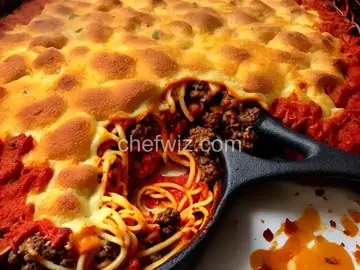 Baked Spaghetti with Venison