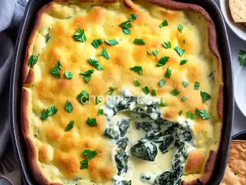 Baked Spinach-Artichoke Dip without Mayo