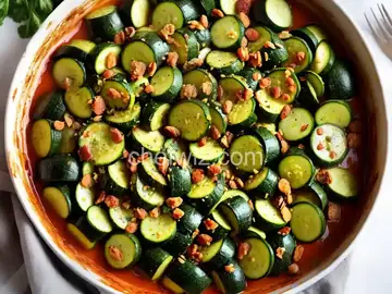 Baked Spinach and Zucchini