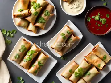 Baked Spring Rolls