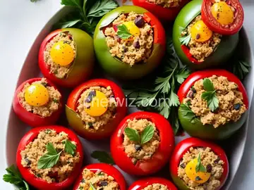 Baked Stuffed Tomatoes