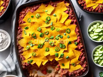 Baked Taco Dip