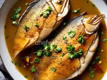 Baked Tilapia in Garlic and Olive Oil