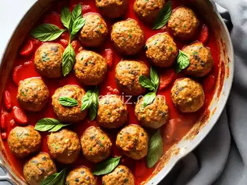 Baked Turkey Meatballs