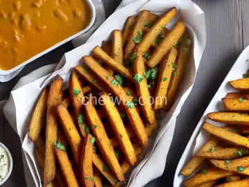 Baked Yuca Fries