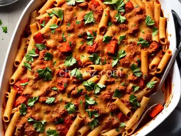 Baked Ziti with Roasted Vegetables