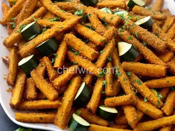 Baked Zucchini Parmesan Fries