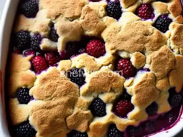 Baking Mix Blackberry Cobbler