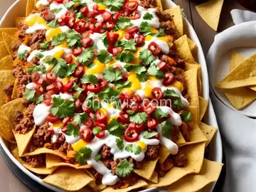 Ball Park Nachos From Ultimate Nachos