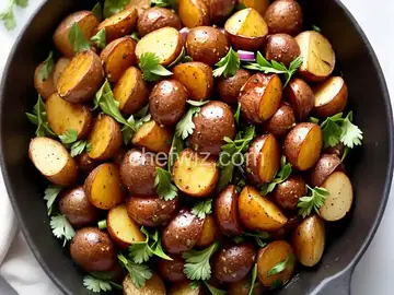 Balsamic Glazed Roasted Potato Salad
