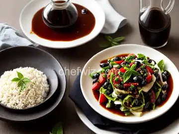 Balsamic Vinegar and Olive Oil Dressing