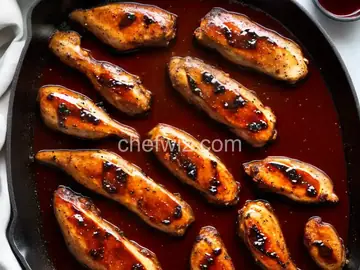 Balsamic vinegar chicken necks -cook every part