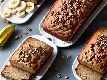 Banana Bread with Pecans