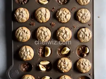 Banana Choco-Coconut Muffins