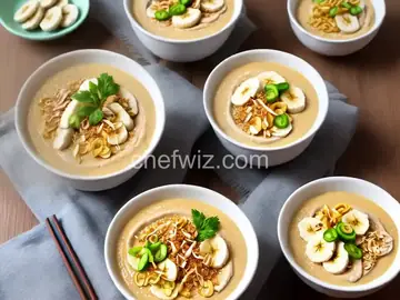 Banana-Coconut Ramen Pudding