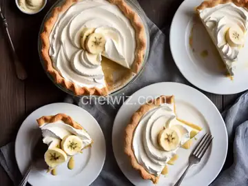 Banana Cream Pie With Bourbon Whipped Cream