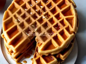 Banana Egg Waffles