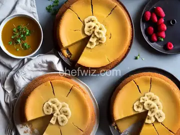 Banana Flan Cake