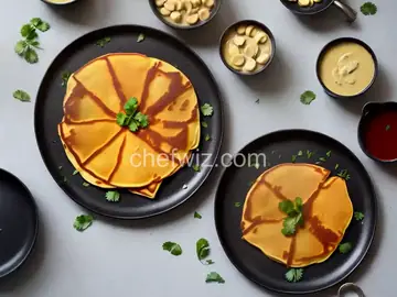 Banana Malpua (Fried Indian Pancake for Diwali)