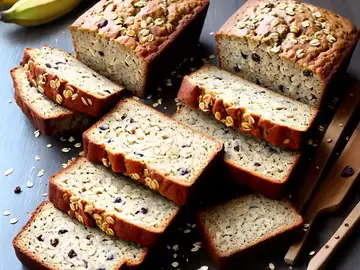 Banana Oatmeal Bread Recipe
