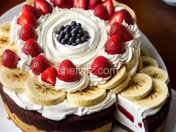 Banana Split Torte