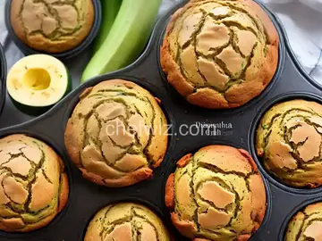 Banana Zucchini Bread Muffins