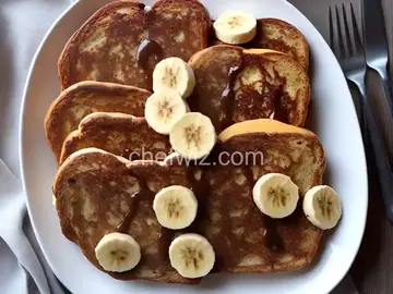 Banana and Nutella French Toast