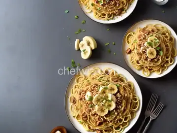 Banana spaghetti