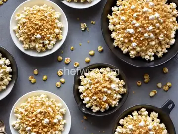 Bananas Foster Popcorn