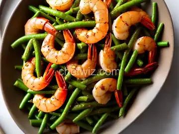 Bangladeshi Spiced Shrimp and Green Bean Stir-Fry