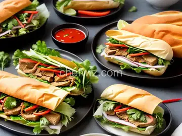Banh-Mi Style Vietnamese Baguette
