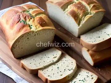 Barbari Bread with Nigella and White Sesame Seeds