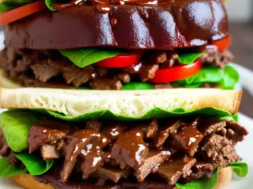 Barbecue Beef for Sandwiches