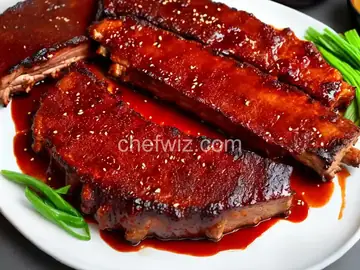 Barbecue Ribs with Gochujang Sauce