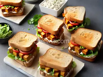 Barbecue Tofu Sandwiches
