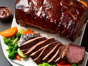 Barbecued Roast Beef on a Bun