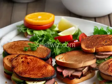 Barbecued Spam Sandwiches