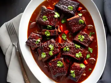 Barbeque Style Braised Short Ribs
