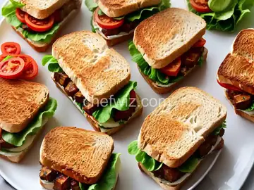 Barbeque Tempeh Sandwiches
