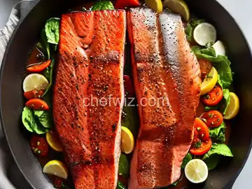 Barbequed Steelhead Trout